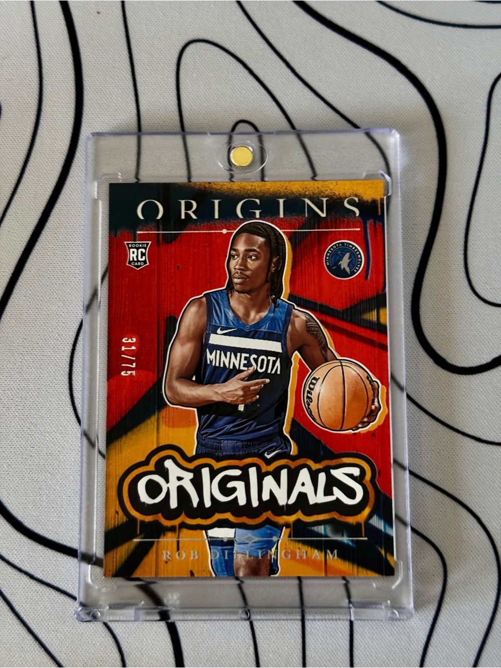 Panini Origins 2024-25 Rob
Dillingham Originals Rookie 31/75